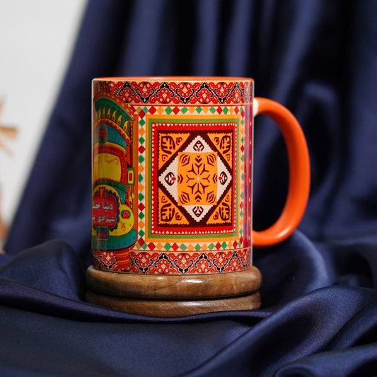 Truck Art Design Mug - Shahzadi Chalti rahi - Dunya Jalti Rahi