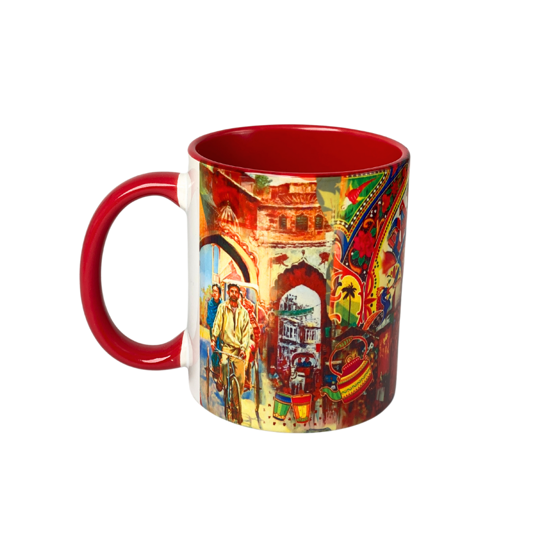 Truck Art Design Mug - Pakistan