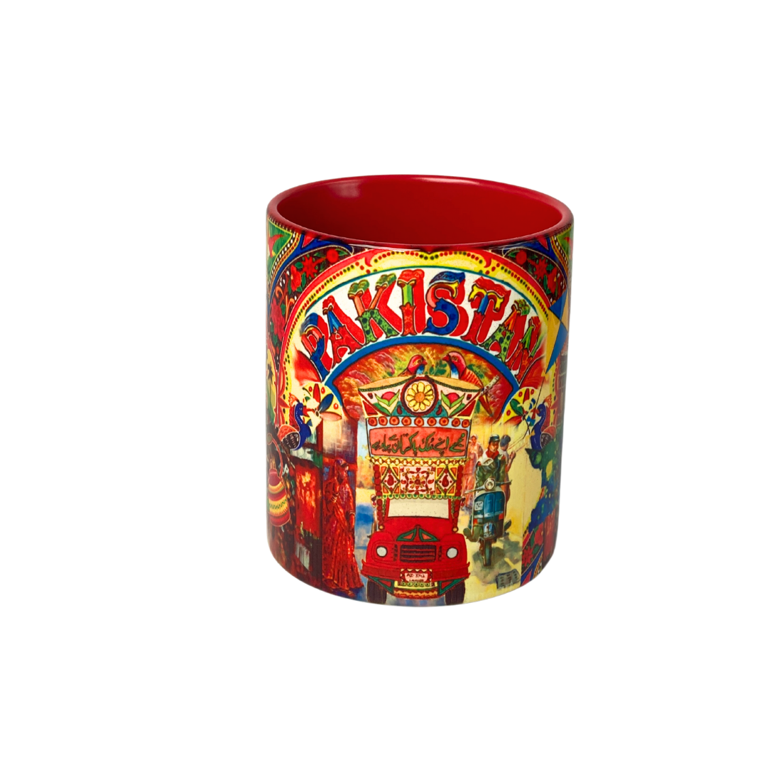 Truck Art Design Mug - Pakistan