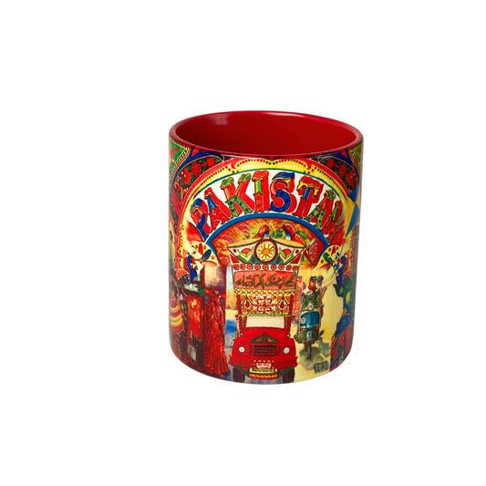 Truck Art Design Mug - Pakistan