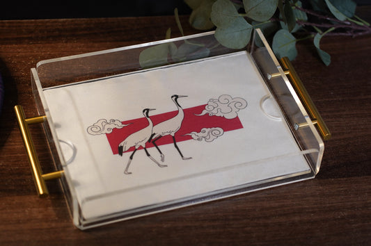 Acrylic Tray with Customised Mats