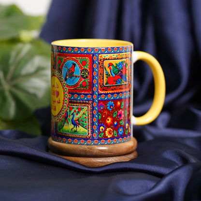 Truck Art Design Mug - Dil Mera 2 Gb, Gham mere 32 GB