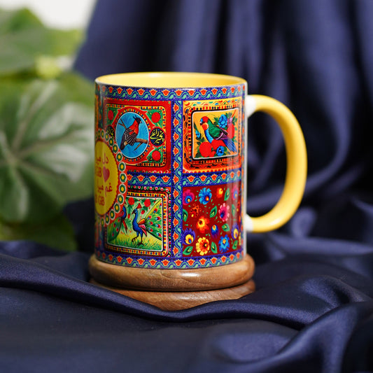 Truck Art Design Mug - Dil Mera 2 Gb, Gham mere 32 GB