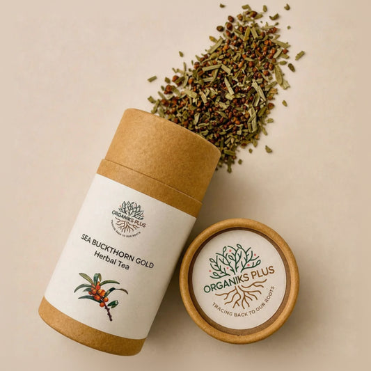 Sea Buckthorn Tea – Wild-Harvested Herbal Infusion from the Mountains of Pakistan