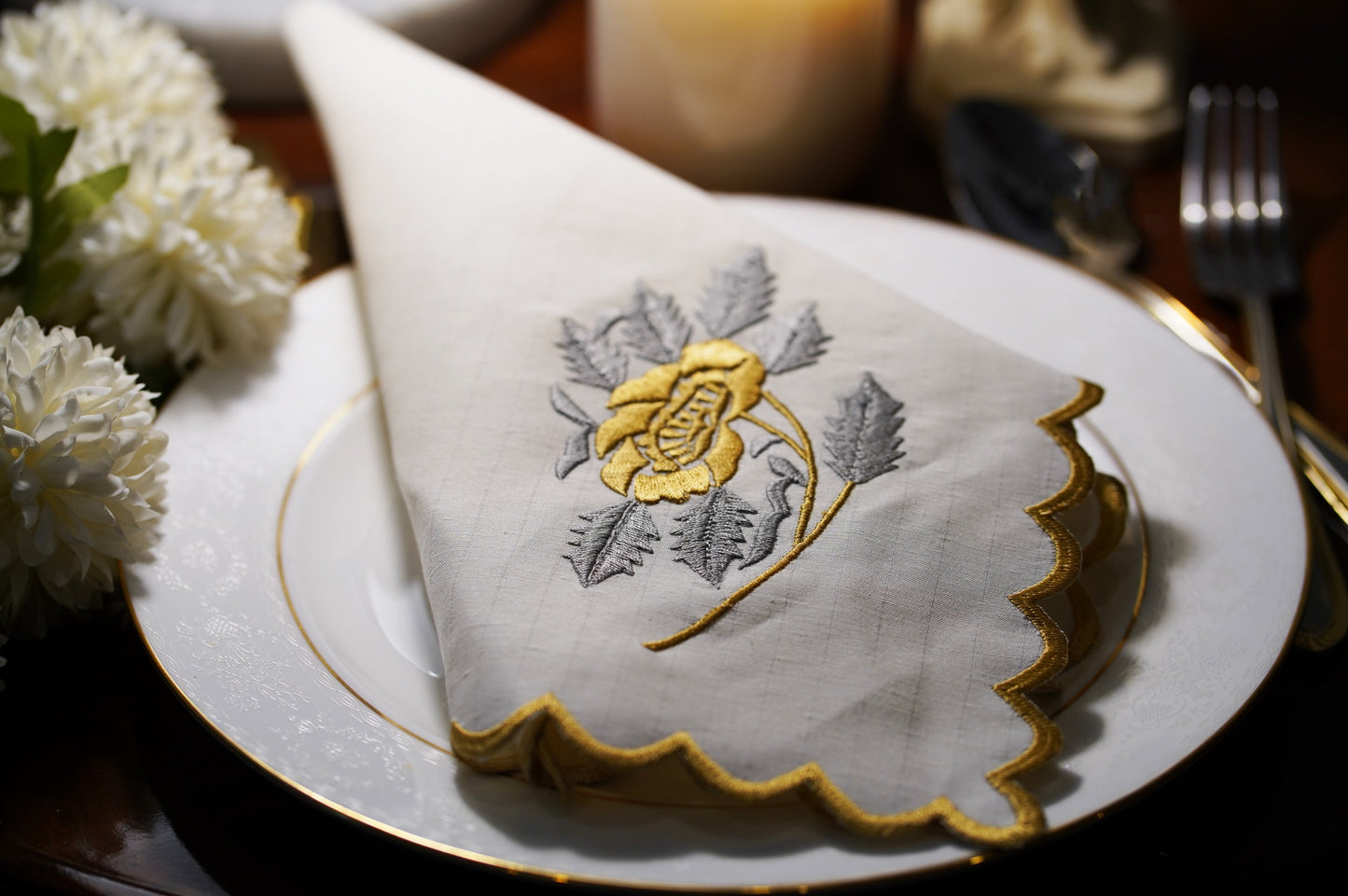 Gray Gold - Napkin