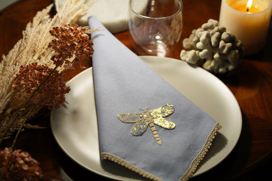 Shimmering Dragonfly - Napkin