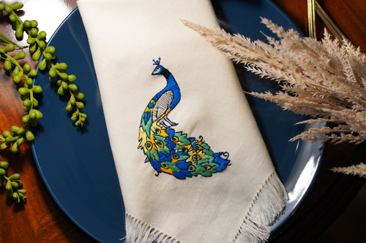 Peacock Splendor - Napkin