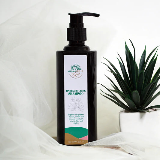 Natural Hair Nurturing Shampoo by Organiks Plus – pH-balanced, gentle and non-drying – all hair types Pakistan